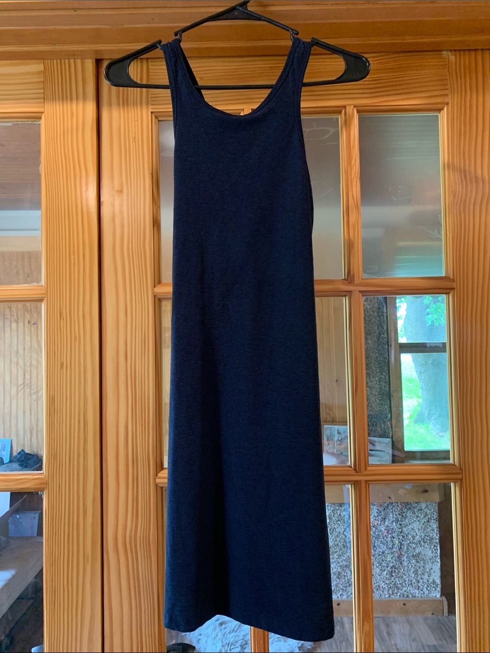 Women's Beyond Yoga Navy Spacedye Under Lock and Key Athletic Mini Dress M